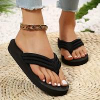 Chanclas planas para mujer, zapatillas de baño de verano 2025. zapatos de playa al aire libre, sandalias ligeras, zapatos deslizantes para mujer - details 3