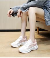 Zapatillas de deporte para mujer Suela gruesa Zapatillas de correr ligeras Flyknit transpirables de moda - details 11