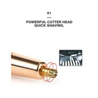 Depiladora Facial Eléctrica 4 en 1 Depiladora Indolora para Cejas, Labios, Zonas Sensibles Faciales, Depiladora de Bikini, Afeitadora Corporal - details 4