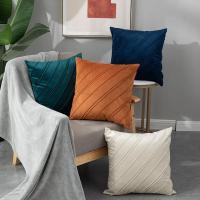 Funda de Almohada de Terciopelo de Color Sólido 45x45cm Ideal para Decoración de Sala de Estar - details 8