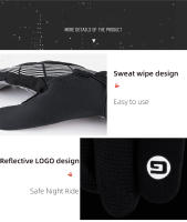 Giyo-guantes largos de dedo completo para bicicleta, manoplas transpirables para pantalla táctil, a prueba de golpes, para Otoño e Invierno - details 7