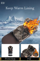 Botas de combate táctico de invierno para hombre, zapatos para caminar al aire libre, senderismo, botines para hombre, botas de nieve transpirables antideslizantes de felpa para mantener el calor - details 7