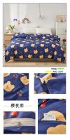 Juego de Ropa de Cama de Lujo con Funda de Edredón de Dibujos Animados Lindos para el Hogar Doble Set de Tela para Cama - details 23