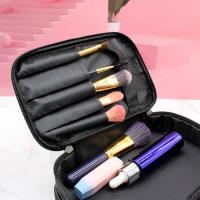 Bolsa De Maquillaje Grande Para Mujer Con Doble Cremallera Organizador De Viaje Impermeable Para Cosméticos Y Toallitas Bolsa De Baño - details 8