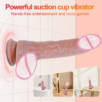Juguete sexual Anal expansor suave con función telescópica para mujer, regalo para adultos, masturbador de eyaculación de silicona, pene, ventosa grande - details 1