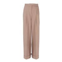 Moda coreana para mujer Pantalones cargo de pierna ancha de cintura alta - details 11
