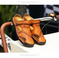 Sandalias de verano para hombre, sandalias de cuero para hombre, sandalias romanas clásicas, zapatillas suaves para exteriores, sandalias de goma para playa para hombre, sandalias de Trekking - details 19