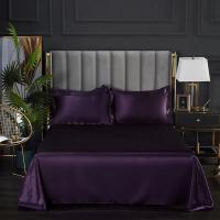 1 pc Bed Sheet for Summer Ice Cool Fabric Top Sheets Satin Smooth Flat Bed Sheet for Double Bedding (no pillowcase) - details 13