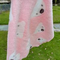 Manta de franela suave para mascotas, alfombrilla para cama de perro, forro polar cálido, funda para cama de cachorro y gato, suministros para sofá, cojín - details 12