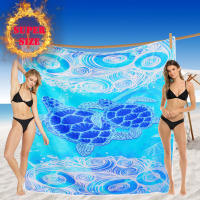 Toalla de Playa Grande Caliente Toalla de Ducha de Poliéster con Estampado de Animal - details 14