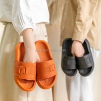 Estilo de moda, recién llegados, zapatillas de hombre suaves de EVA, sandalias blancas con pañuelo en la cabeza, tobogán, marca Zapatos - details 5