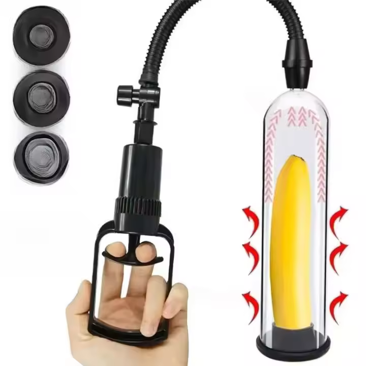 Extensor Leten Potenciador de Placer para Hombres Bombilla de Vacío Entrenador de Penis - 1