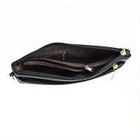 Bolso Bandolera de Lujo para Mujer con Bloqueo RFID - Correa de Hombro Ajustable, Cierre de Doble Cremallera, Bolso de Mano Azul Marino y Negro con Herrajes Dorados para Uso Diario y Formal, Bolso Bandolera - details 6