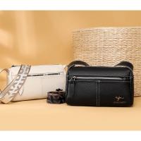Bolso cruzado de piel auténtica para mujer, bandolera de cuero de vaca suave, 2023 - details 5