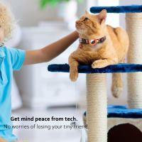 Rastreador GPS para mascotas con campana y Collar reflectante, localiza fácilmente a perros o gatos, evita que tus amadas mascotas se pierden - details 4