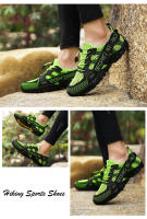 Zapatillas de deporte transpirables de punto para hombre, zapatos de senderismo antideslizantes, zapatos de playa Unisex, zapatillas de entrenamiento, zapatos de Trekking al aire libre, verano - details 14