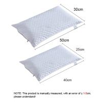 Almohada de protección para el cuello, cojín con relleno de cáscara de trigo sarraceno, a cuadros, para el hogar, sofá, oficina, para dormir en la siesta - details 3