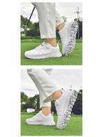 Zapatos de Golf Impermeables Cómodos para Hombres y Mujeres Pisa Firme, Antideslizante, Zapatillas de Moda para Exteriores - details 6