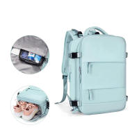 Mochila multifuncional de viaje para mujeres y hombres, Bolsa de viaje de gran capacidad para mojado y seco, 35L - details 1