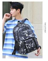 Mochila de camuflaje con muchos bolsillos para niño y adolescente, Bolsa Escolar de gran capacidad, resistente al agua - details 11