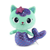 Muñeca de Peluche de Dibujos Animados 2022 Gabby Juguete de Anime Suave y Realista Regalo de Cumpleaños para Niños Mercat Pescado - details 6