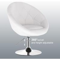 Taburete de Bar de Acero Cromado Taburete Bajo de Silla de Bar Taburete de Conferencia de Peluquería Taburete de Oficina Blanco BH41ws-1 - details 4