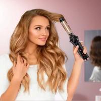 Rizador de pelo inalámbrico con ajuste de temperatura de 3 velocidades, rizador de pelo de cerámica, aumento rápido de temperatura en 30s - details 0