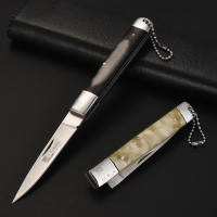 Cuchillo plegable para acampar al aire libre, cuchillo táctico de bolsillo multifuncional, adecuado para pesca y supervivencia en la naturaleza - details 2