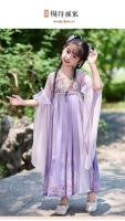 Nuevo Hanfu estilo chino falda fina Ru antiguo súper inmortal vestido Tang de verano para niñas - details 8