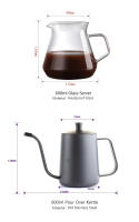 Juego de Herramientas de café V60, cafetera de goteo todo en uno, bolsa de viaje portátil, 9 piezas - details 5