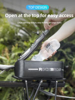 ROCKBROS-bolsas impermeables para bicicleta, equipaje reflectante de 4L, para ciclismo de montaña, de viaje - details 6