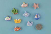 Pegatinas Decorativas Marinas Mini Pegatinas Magnéticas Creativas para Puertas de Neveras - details 8