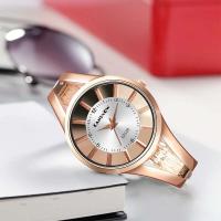 Relojes de lujo Premium para mujer CANSNOW oro rosa zegarek damski reloj de moda para mujer reloj impermeable reloj femenino Saati - details 1