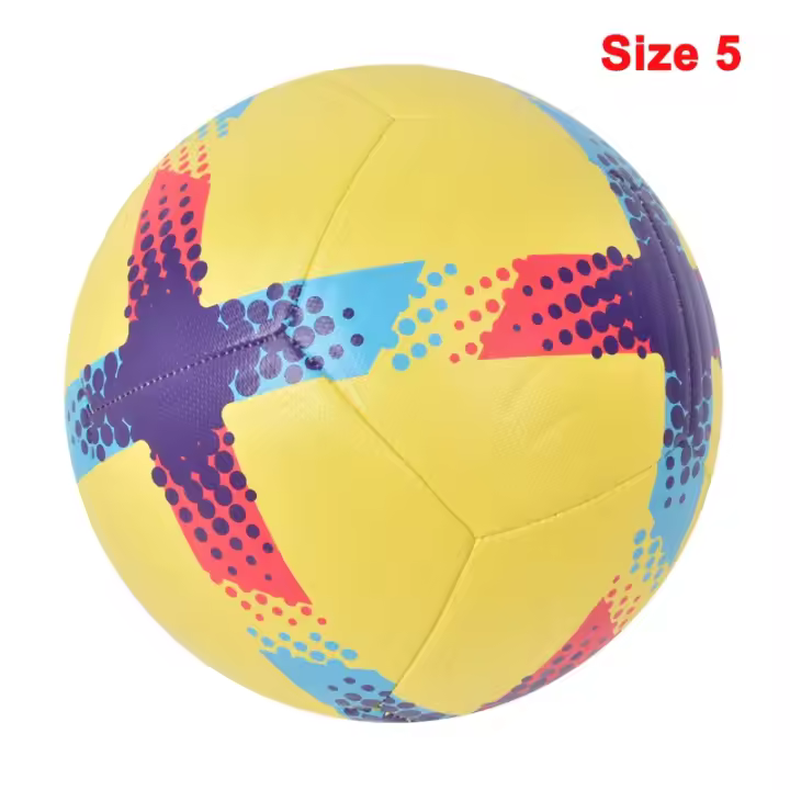 Balón de entrenamiento de fútbol, ​​liga deportiva, competición al aire libre, material de alta calidad, talla 5 - 1