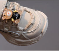 Zapatos para niños, deportivos de cuero con velcro, zapatos para correr resistentes al desgaste - details 0
