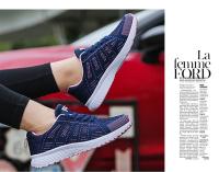 Zapatos informales para mujer, zapatos planos de malla transpirables a la moda, calzado blanco para mujer - details 4