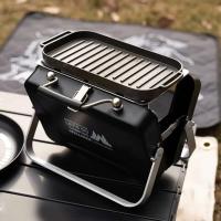 Estufa de Camping Ligera de Acero Inoxidable Parrilla de Barbacoa Portátil para Exteriores - details 1