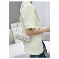 Bolso Cuadrado Pequeño De Cuero, Bolso Oblicuo Versátil De Moda Para El Hombro De Las Axilas - details 20