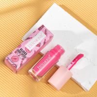 Brillo de labios de seis colores, brillo de agua europeo y americano, hidratante, no pegajoso, perla, brillo fino, lápiz labial - details 14