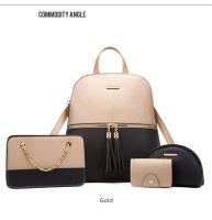 Mochila de Moda para Mujer Mochila de Cuero con Correa para Hombro Bolso Cruzado Set de Bolso de Tarjetero de Cuero Regalo para Mujer - details 11