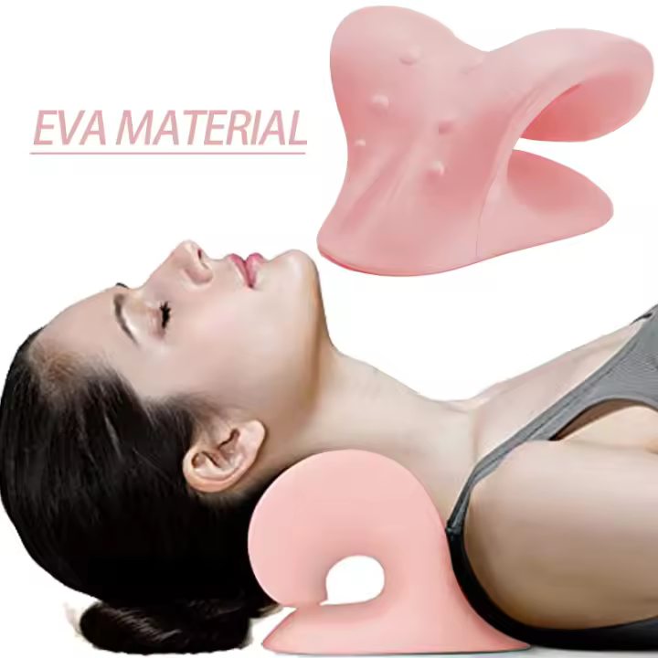 Dispositivo De Tracción Quiropráctica Cervical, Almohada Para Aliviar El Dolor, Columna - 1