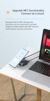 VAORLO Receptor de Audio con Bluetooth 5,3, adaptador inalámbrico de 3,5mm NFC, AUX, RCA, R/L, USB, u-disk/tarjeta TF, reproducción de música estéreo HIFI sin pérdidas con micrófono - details 3