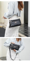 Bolso de mensajero negro de las mujeres 2025 verano de gama alta pequeña bolsa de gran capacidad de moda bolso de hombro de las mujeres - details 2