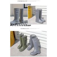 Botas de Lluvia de Moda para Mujeres Antideslizantes, Acolchadas, Calientes para Todas las Estaciones - details 26