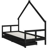Estructura de Cama Infantil con cajones Madera de Pino 80x160cm - details 45