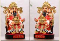 Riqueza, hogar que ofrece estatua de Buda, atrae riqueza, apertura de tienda de decoración, concurso de regalos, Dios Wen de la riqueza - details 12