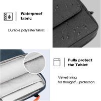 Bolso de hombro para MacBook Air M1, funda para portátil M2 de 13 pulgadas, iPad Air 5 Pro 12,9, 11, 10. ª generación, S9, 8, 7 Plus, para mujer y hombre, 2023 - details 10