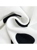 Primavera y otoño Traje de bebé Estampado de lunares Cuello redondo Suéter de manga larga Pantalones sueltos Ropa deportiva para niños y niñas - details 9