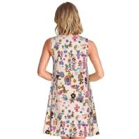 Vestido veraniego suelto personalizado H-Fine e Album S-Styles con estampado de bolsillo, vestido sin mangas para mujer para vacaciones en la playa - details 81