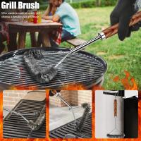 Juego de Accesorios para Parrilla de Barbacoa de Acero Inoxidable 31 Herramientas Resistentes para Hombres y Padres Regalo Perfecto para el Día del Padre - details 7